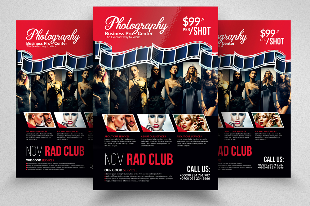 photography flyers