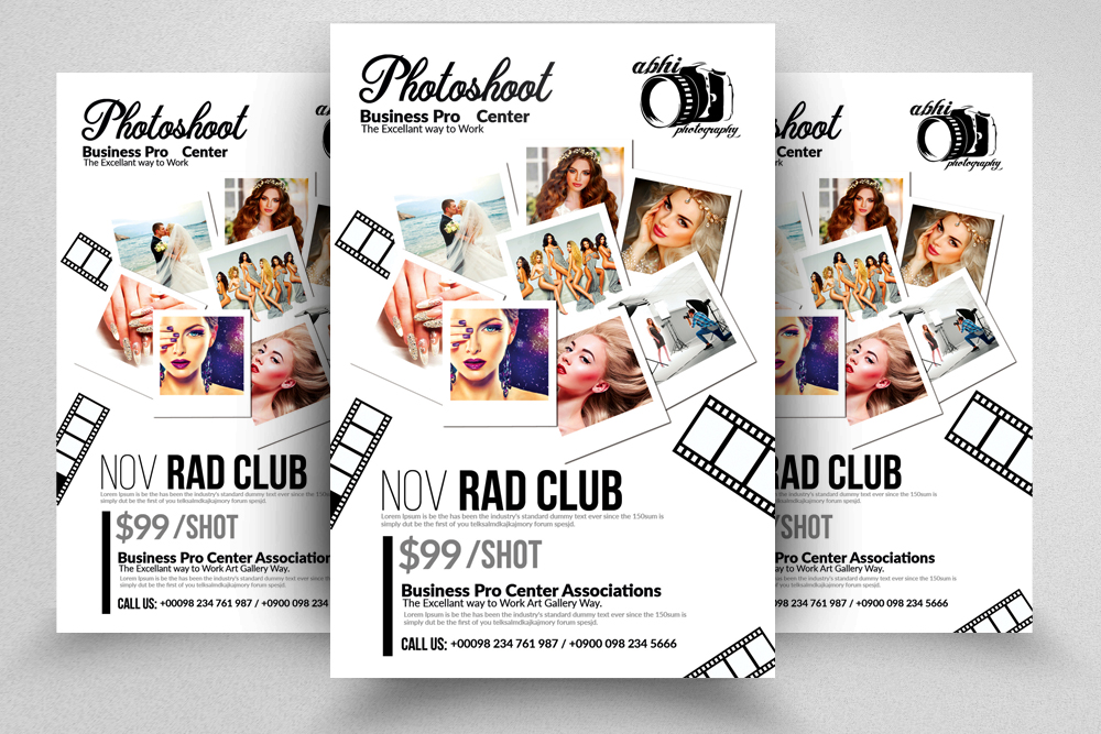 photography flyers