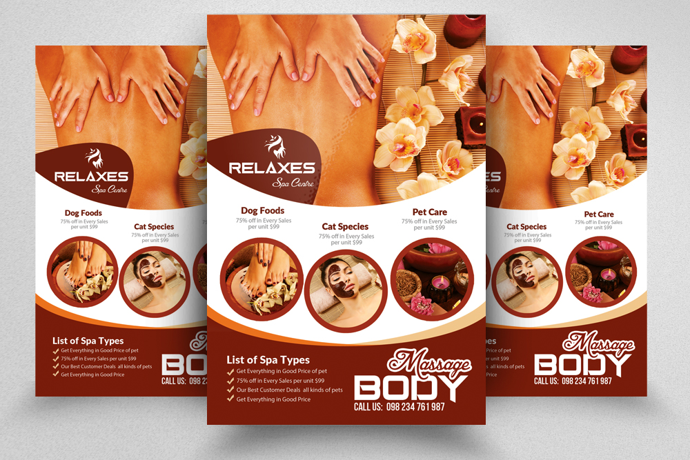 spa and beauty posters