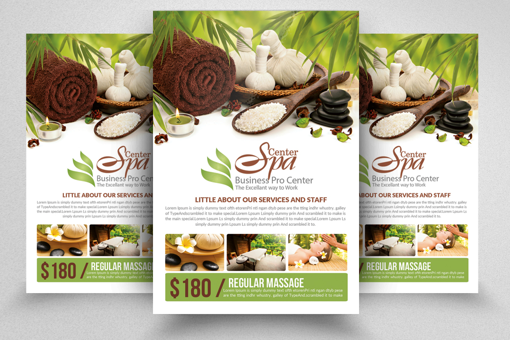 spa and beauty posters