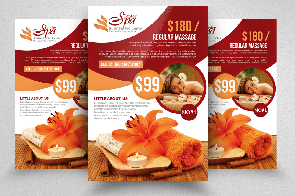 spa and beauty posters