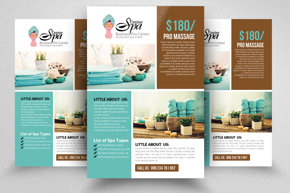 spa and beauty posters