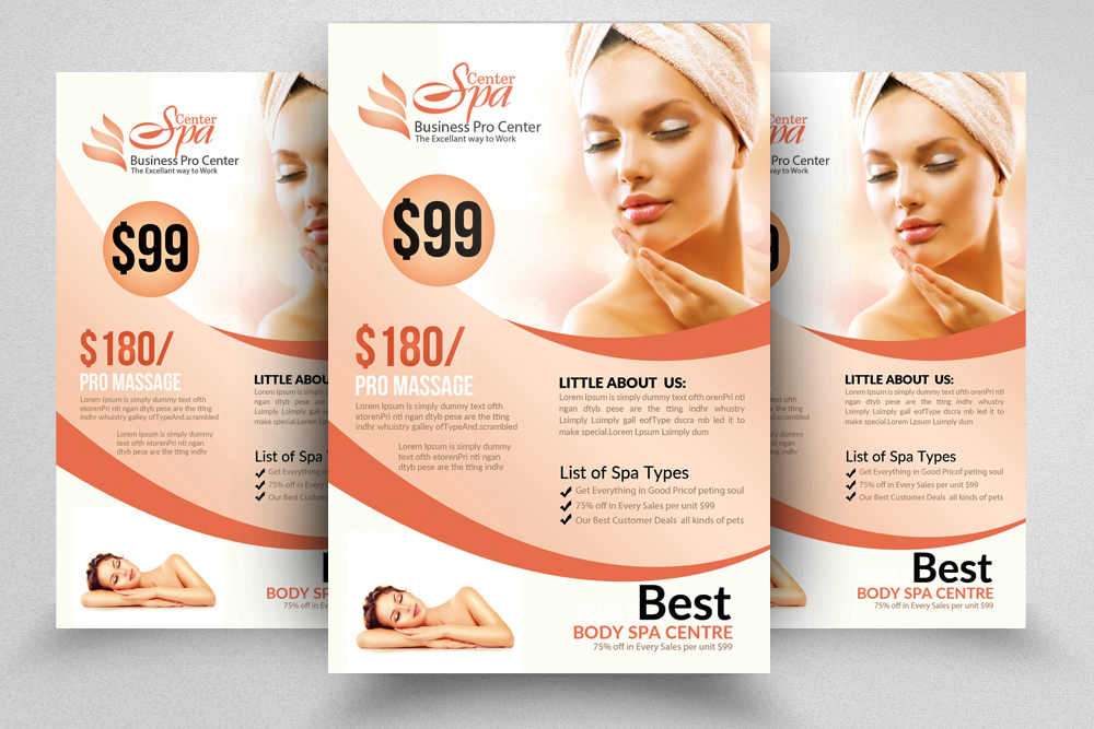 spa and beauty posters