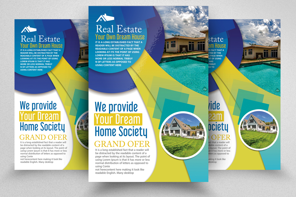 real estate flyer