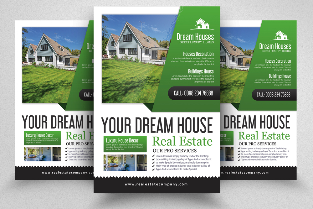 real estate flyer