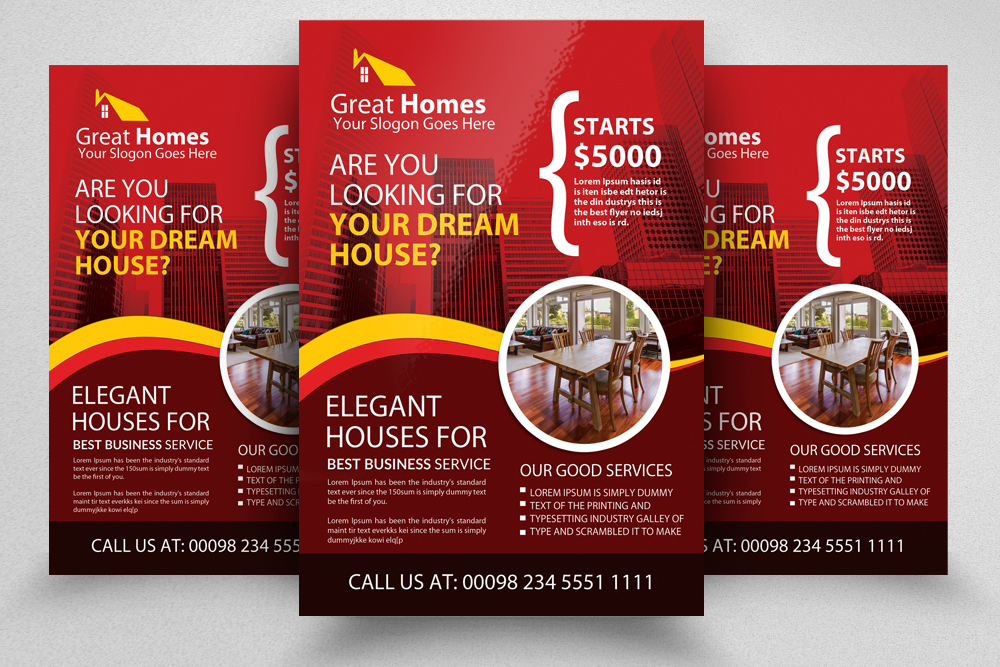 real estate flyer