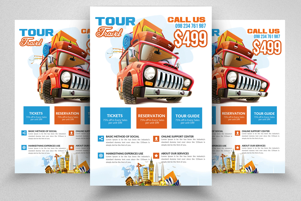 tour travel poster