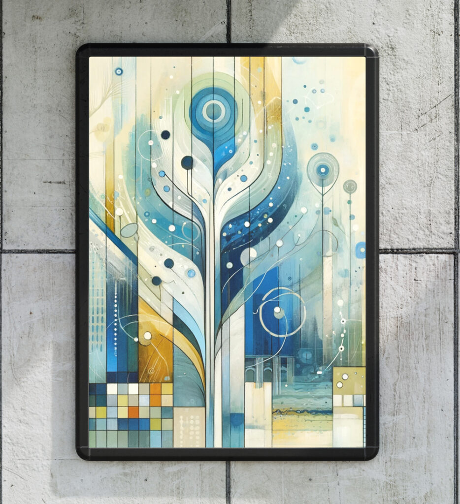 abstract wall art