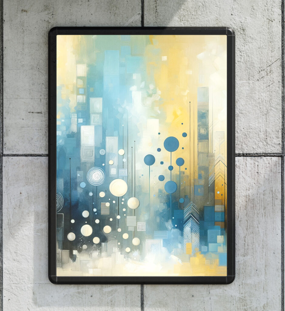 abstract wall art