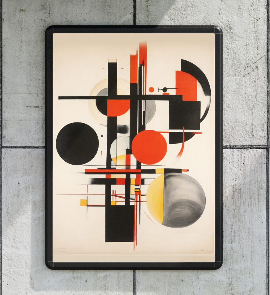 abstract wall art