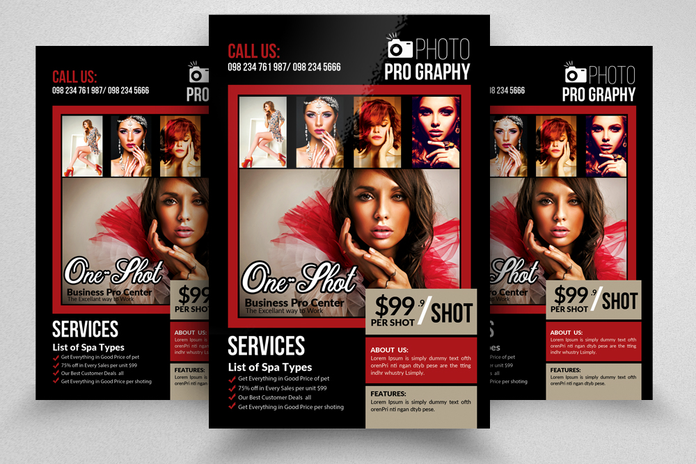 photography flyers