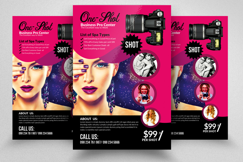 photography flyers