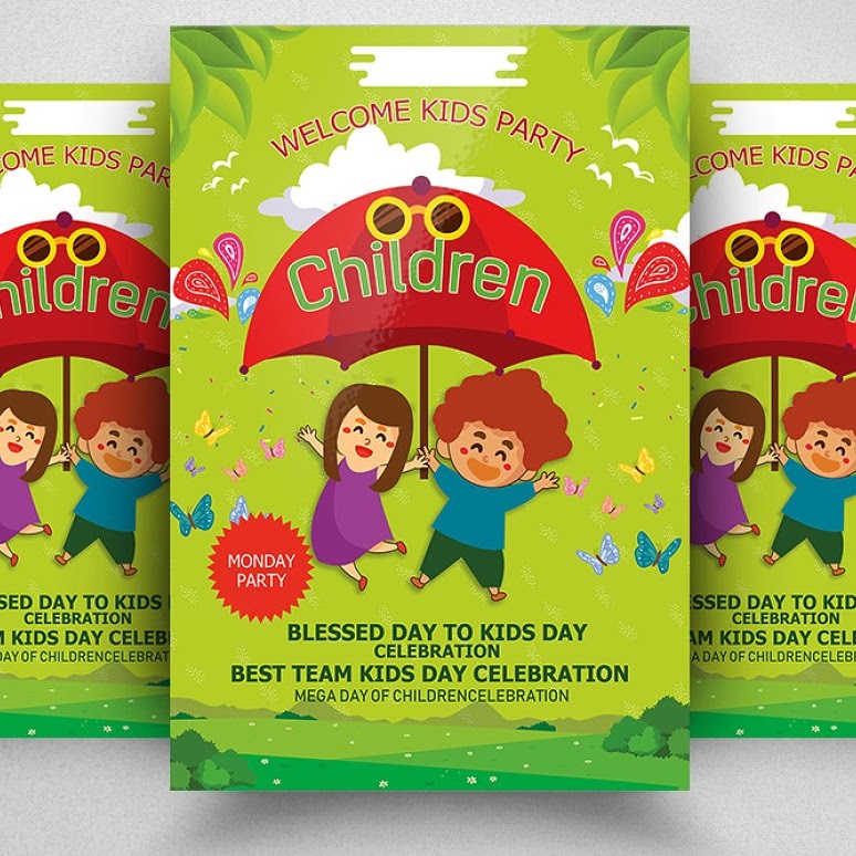 Children day flyer