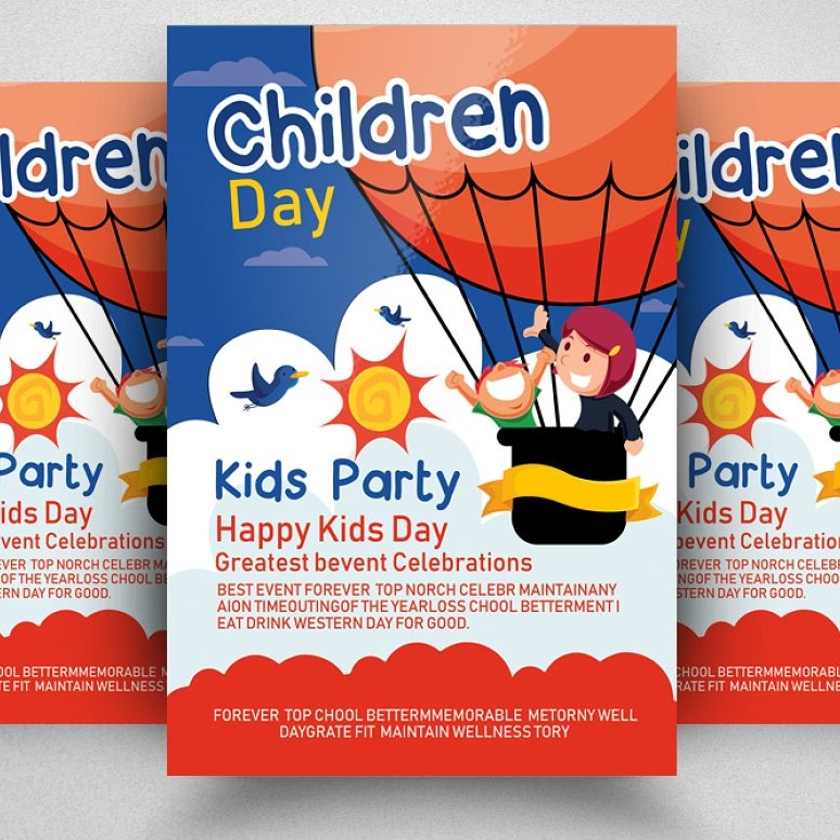 Children day flyer
