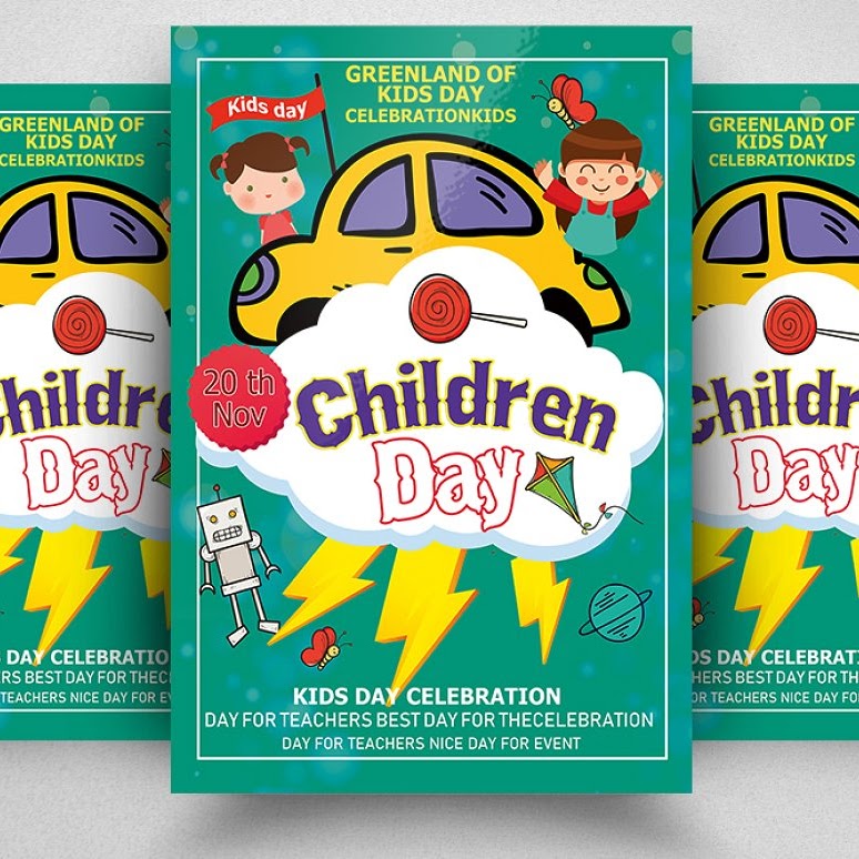 Children day flyer