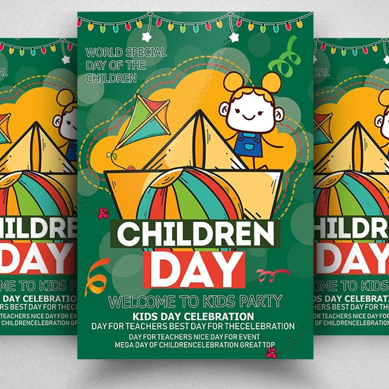 Children day flyer