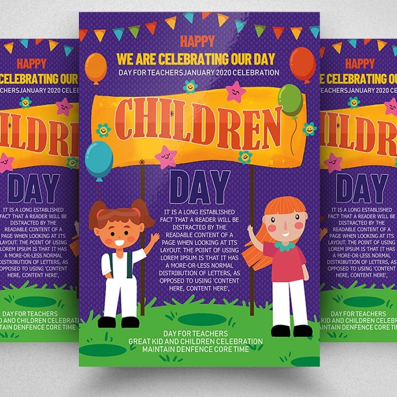 Children day posters