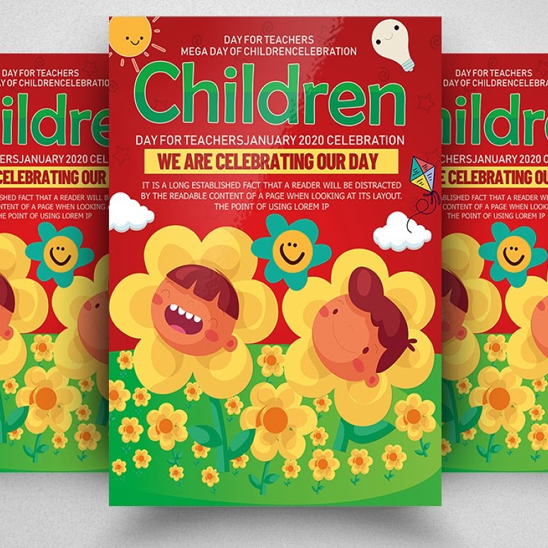 Children day flyer