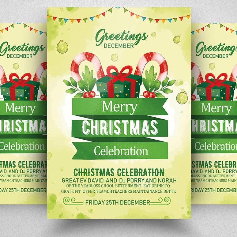 Christmas flyers