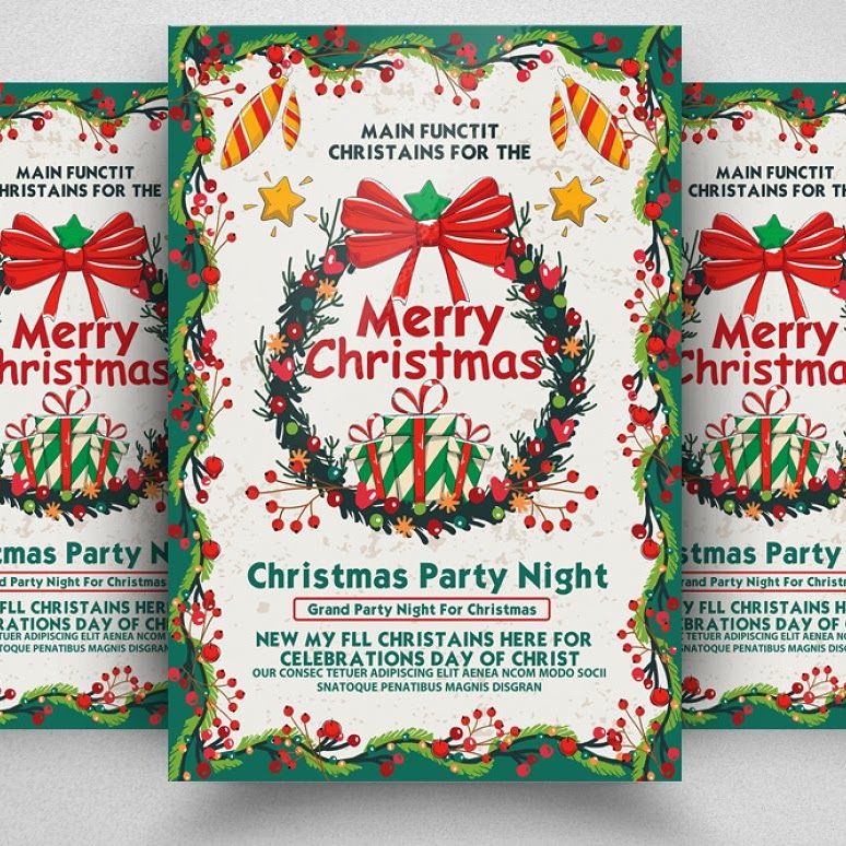 Christmas flyers