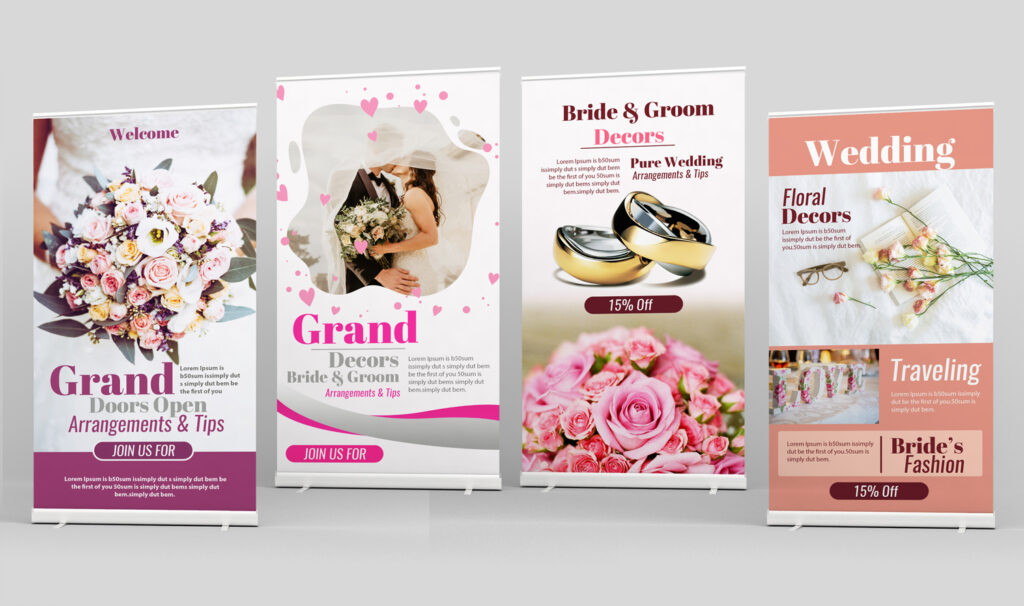 Roll up banners