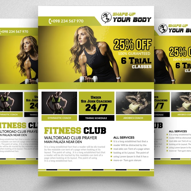 fitness posters