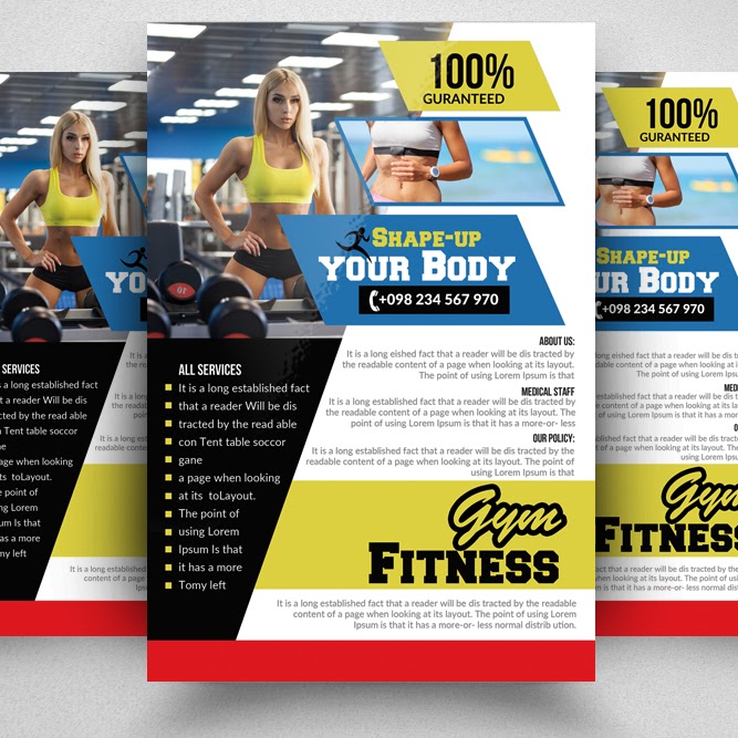 fitness posters