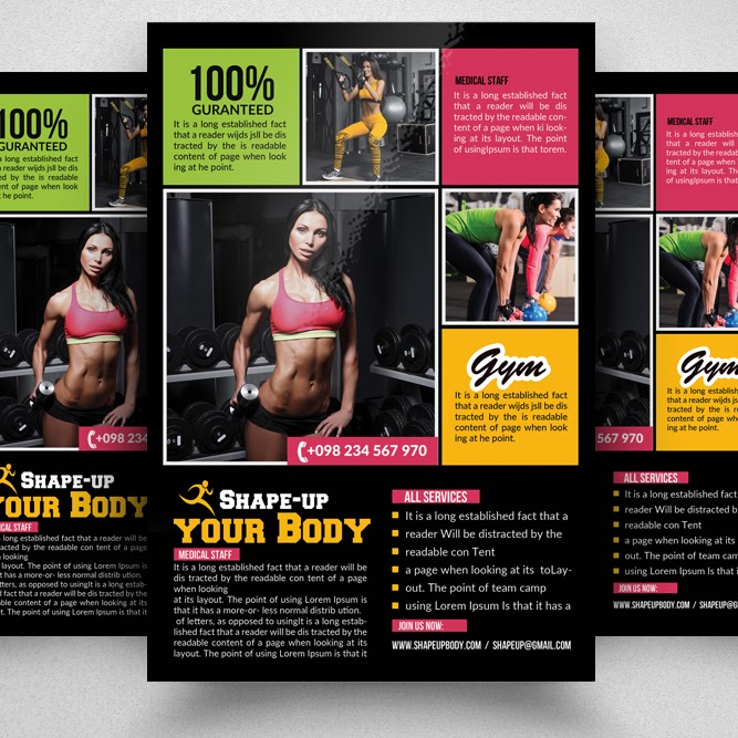 fitness posters
