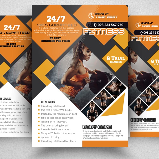 fitness posters