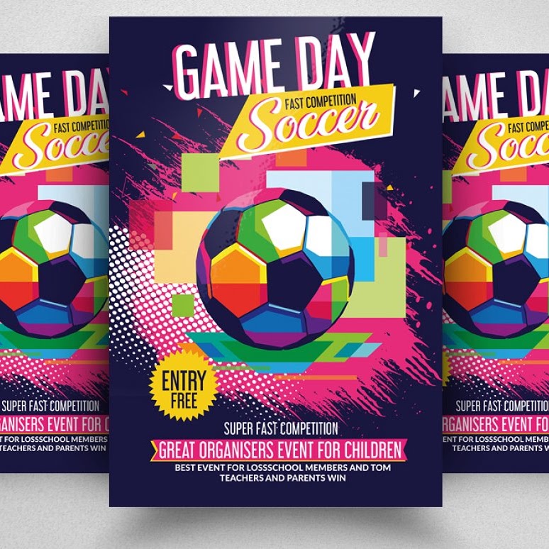 soccer flyers