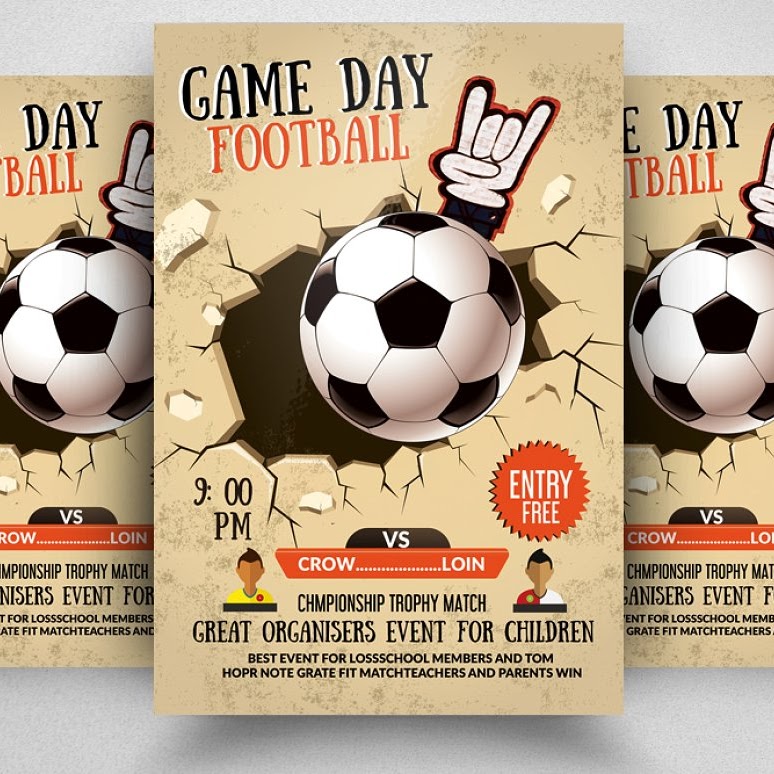 soccer flyers