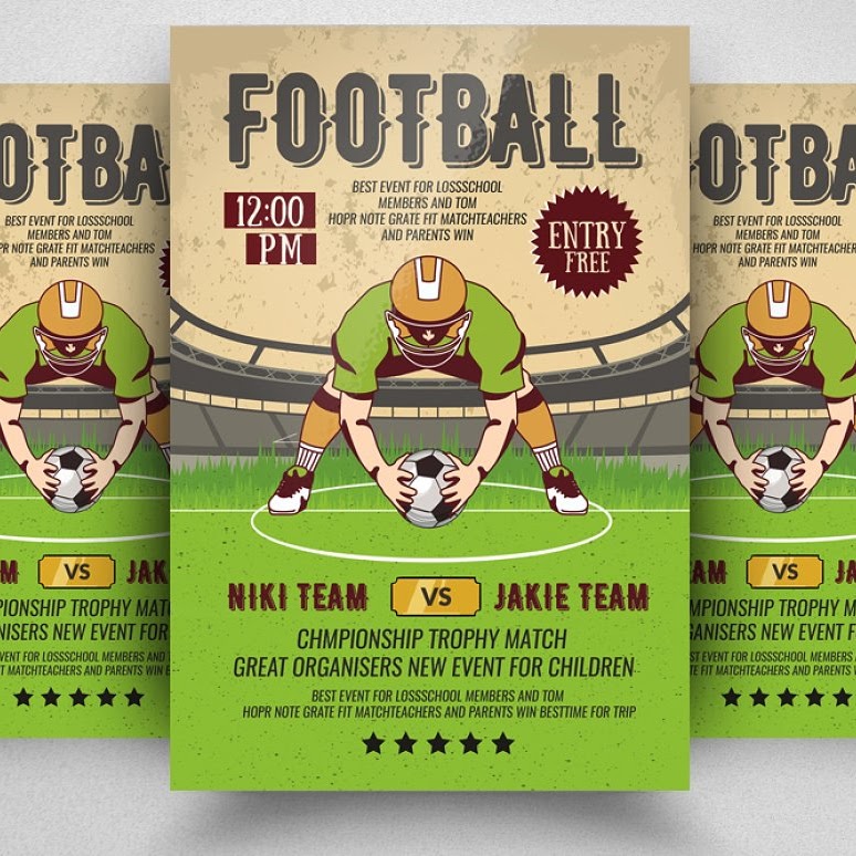 soccer flyers