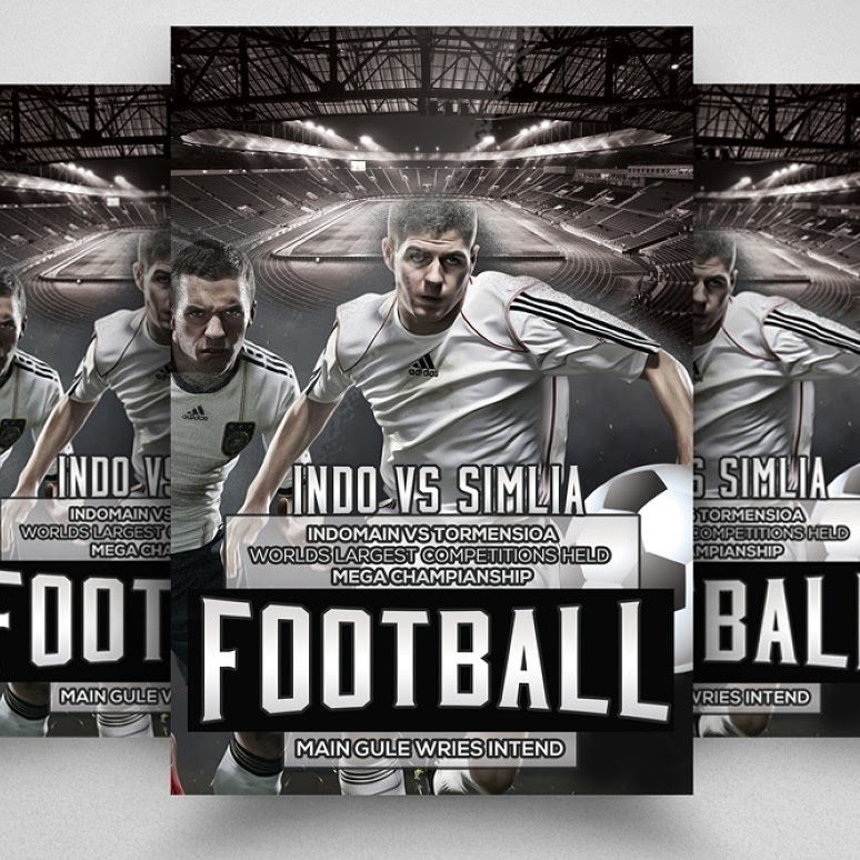 Football match flyer