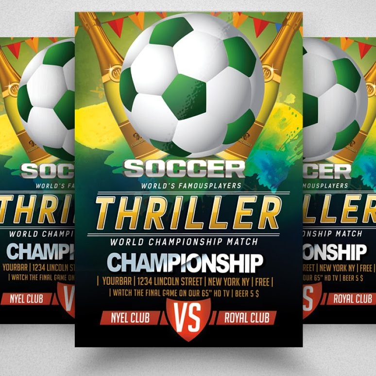 soccer flyers