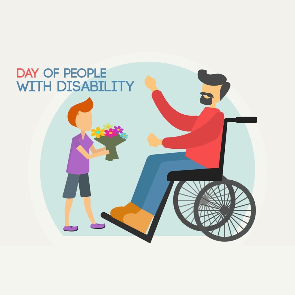 world disability day illustration