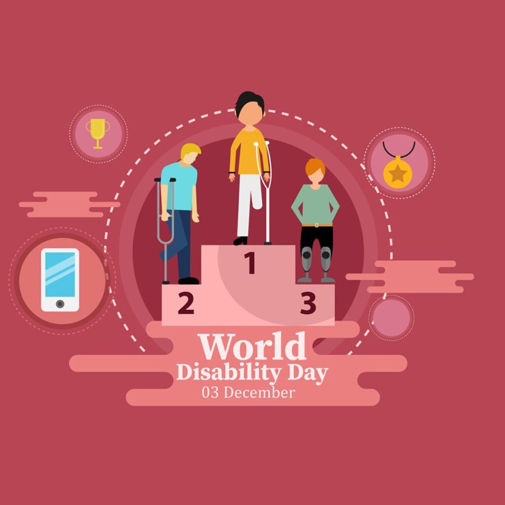 world disability day illustration