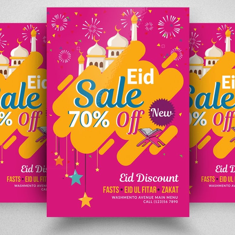 Eid sale poster