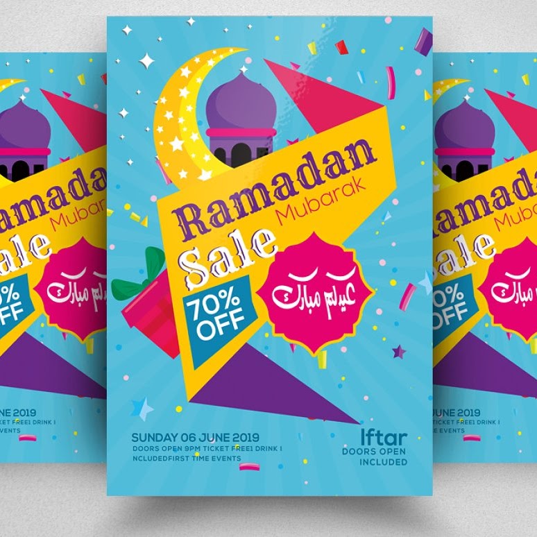 Eid Mubarak Flyers