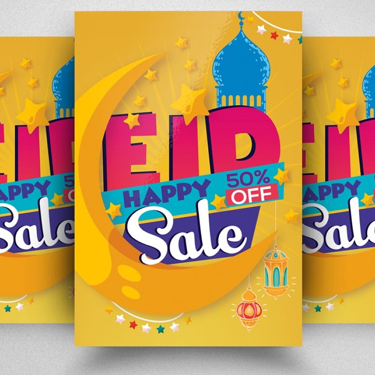 Eid sale poster