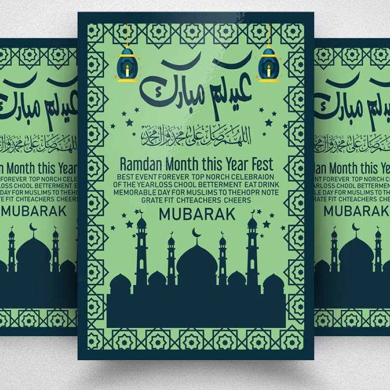 Eid Mubarak Flyers