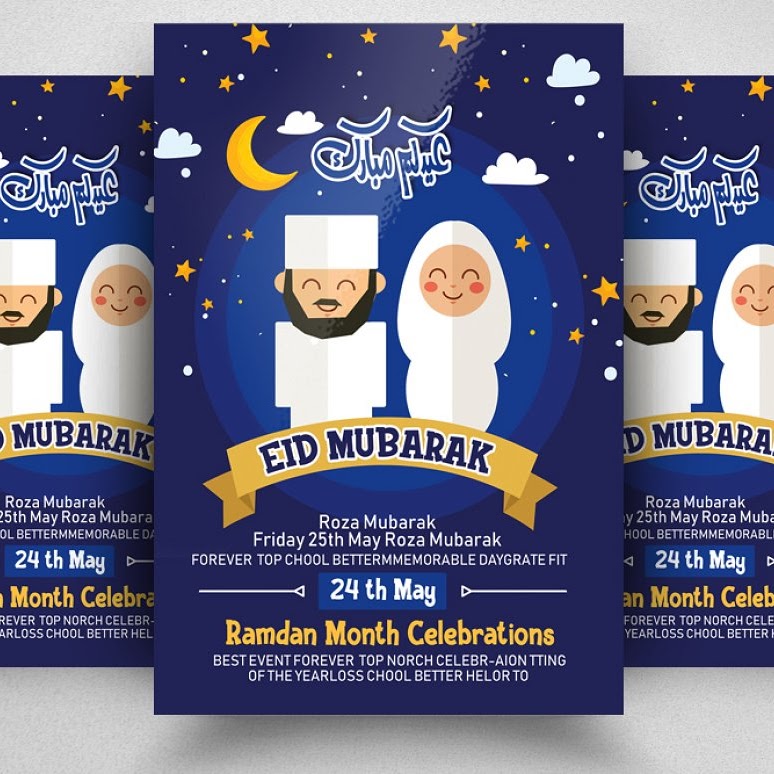 Eid Mubarak Flyers