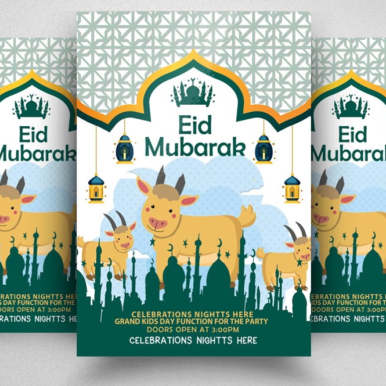 Eid Mubarak Flyers