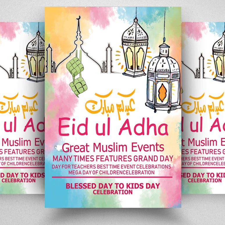 Eid Mubarak Flyers