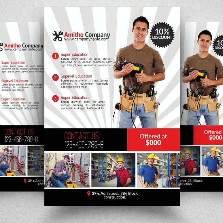 plumber flyer
