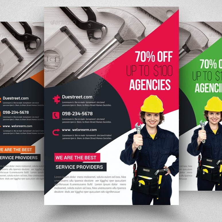 plumber flyer