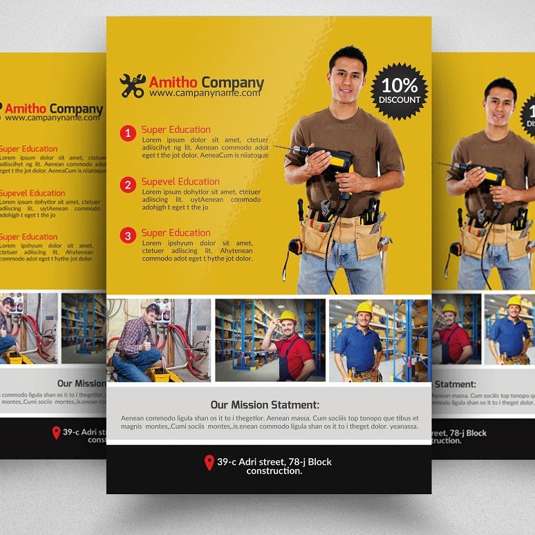 plumber flyer
