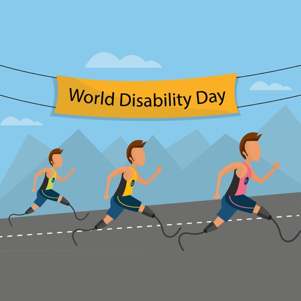 world disability day illustration
